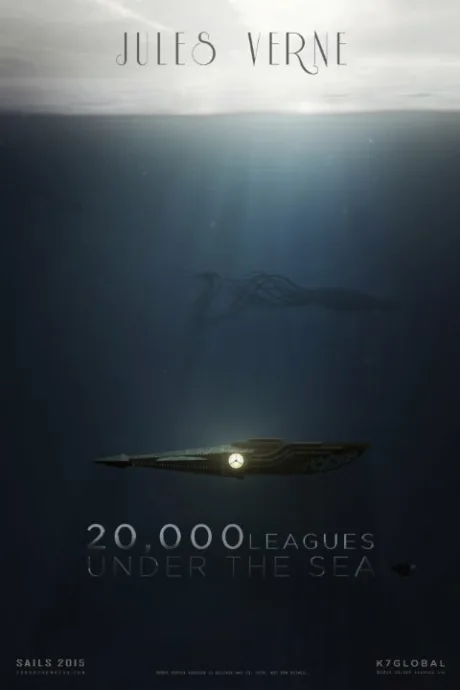 20000 лье под водой — постер