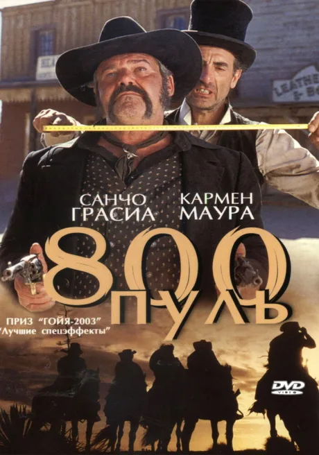 800 пуль — постер