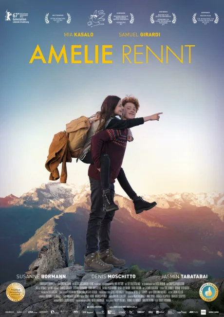 Амели бежит — постер