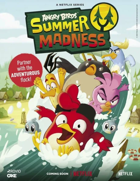 Angry Birds: Летнее безумие — постер