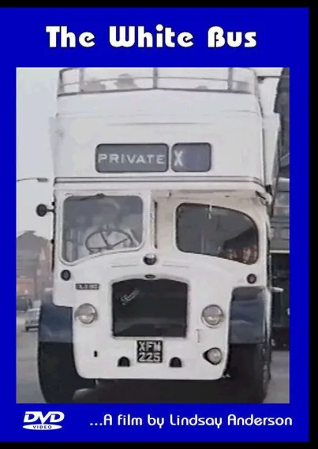 Белый автобус — постер