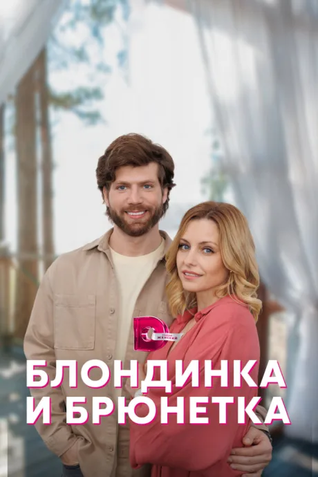 Блондинка и брюнетка — постер