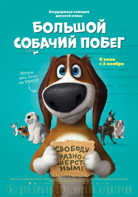 Большой собачий побег — постер