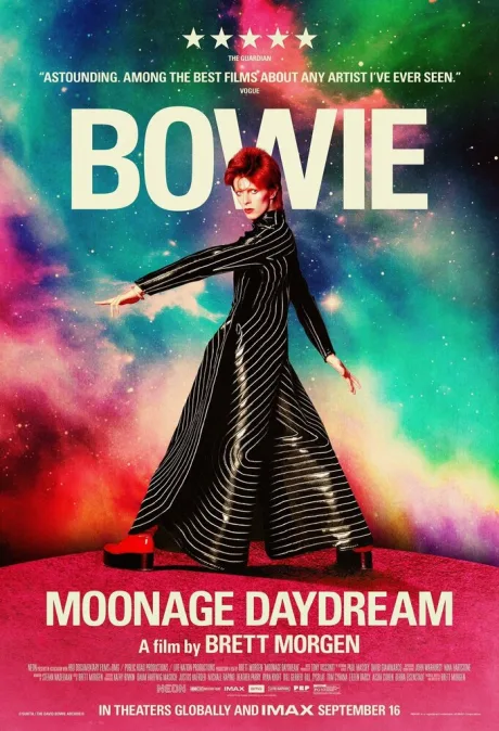 Дэвид Боуи: Moonage Daydream — постер