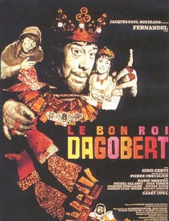 Добрый король Дагобер — постер