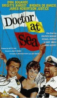 Доктор на море — постер