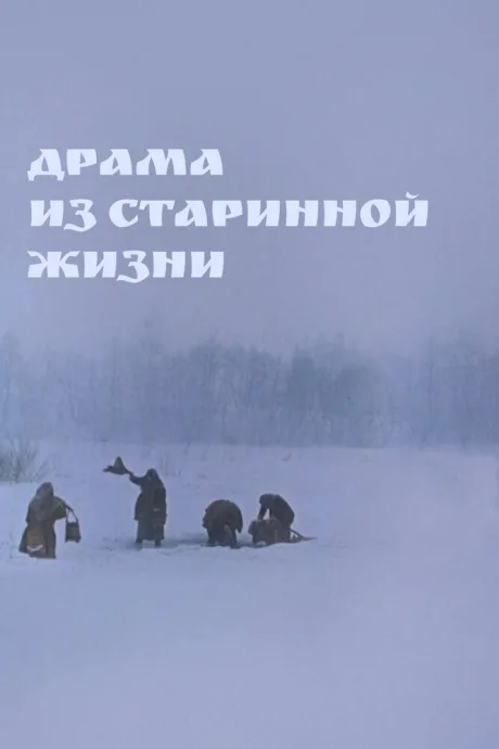 Драма из старинной жизни — постер