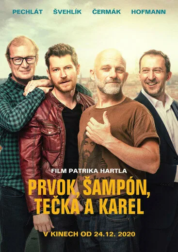Элемент, Шампунь, Точка и Карел — постер