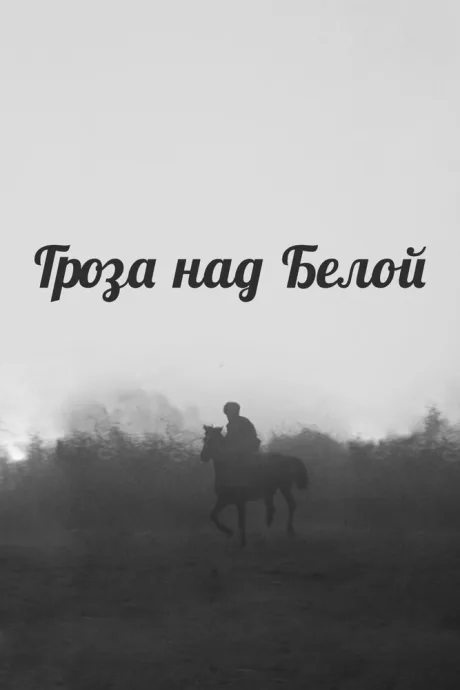 Гроза над Белой — постер