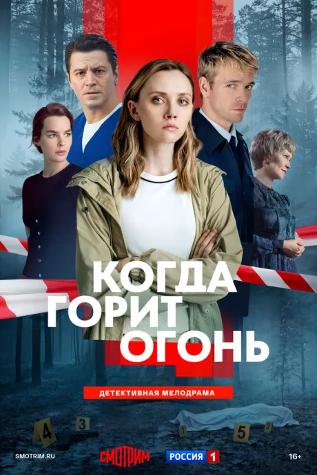 Когда горит огонь — постер