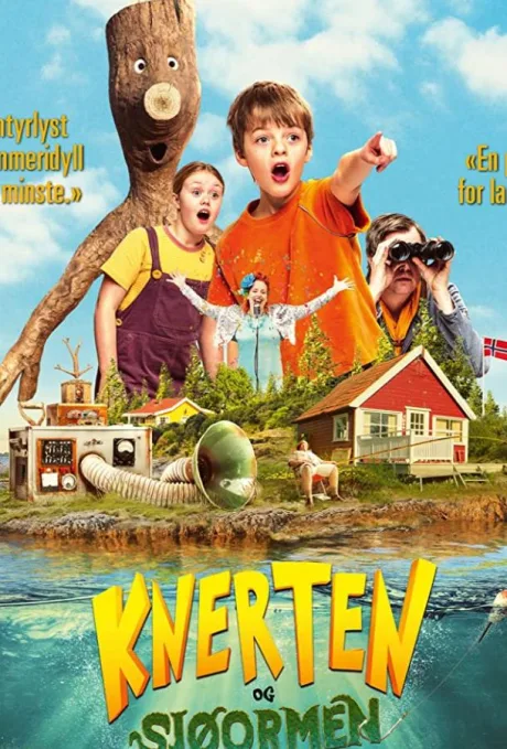 Коряжка и морской змей — постер