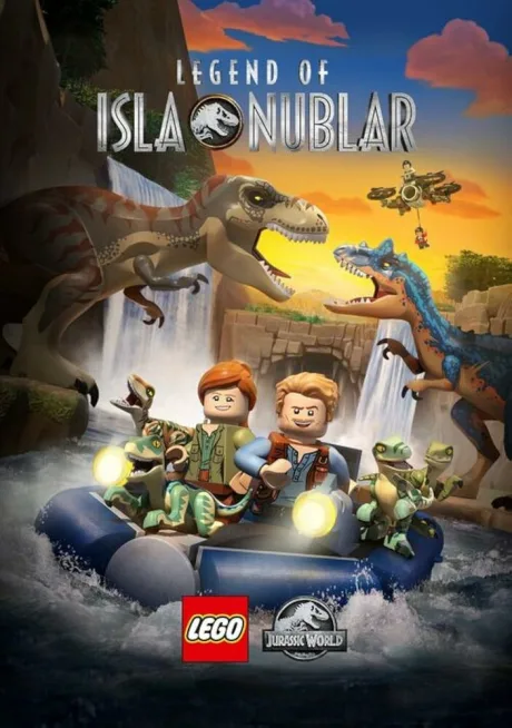 LEGO Мир Юрского периода: Легенда об острове Нублар — постер