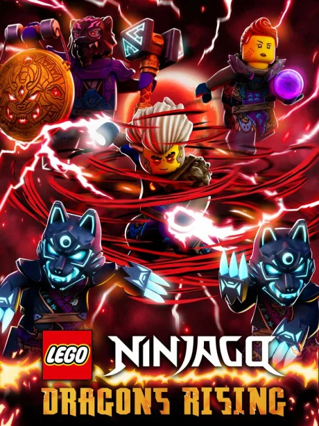 LEGO Ниндзяго: Восстание драконов — постер