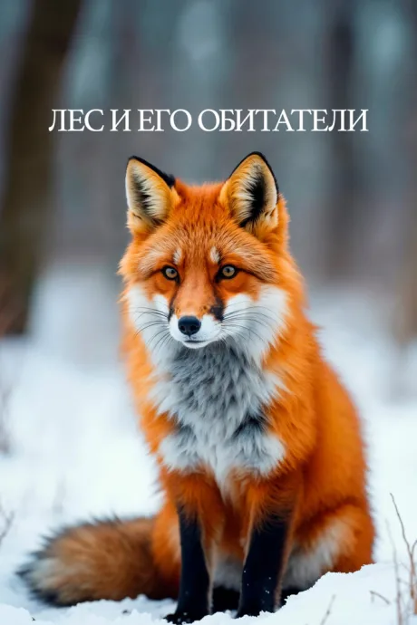 Лес и его обитатели — постер