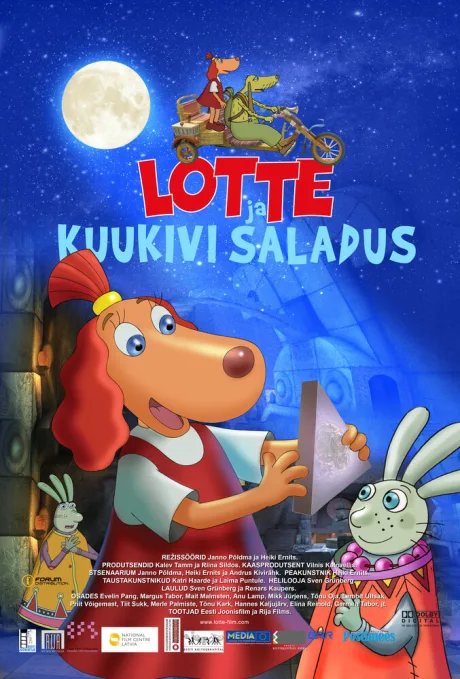 Лотте и тайна лунного камня — постер