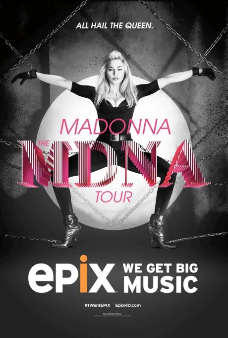 Мадонна: MDNA тур — постер