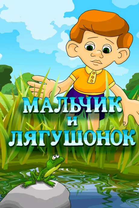 Мальчик и лягушонок — постер