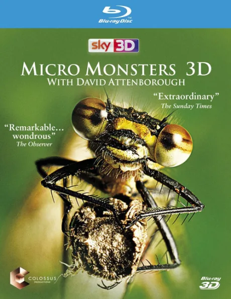 Микромонстры 3D с Дэвидом Аттенборо — постер