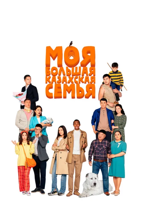 Моя большая казахская семья — постер