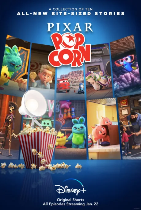 Мультяшки Pixar — постер