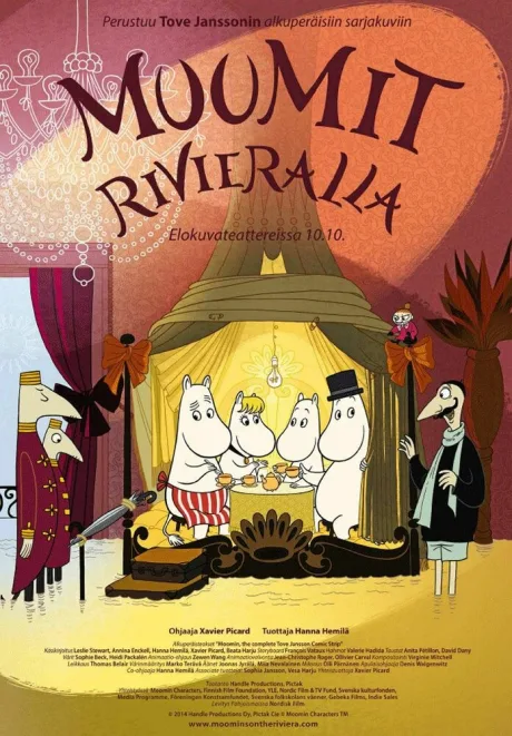 Муми-тролли на Ривьере — постер