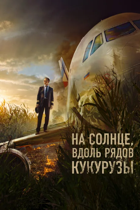 На солнце, вдоль рядов кукурузы — постер