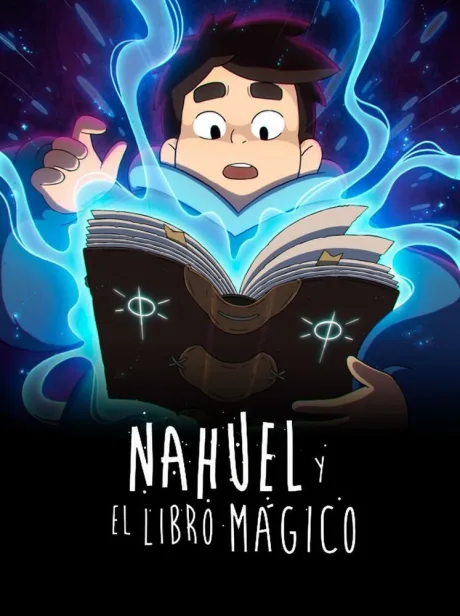 Науэль и волшебная книга — постер