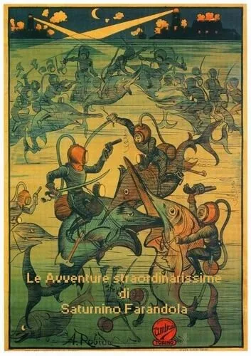 Необычайные приключения Сатурнино Фарандолы — постер