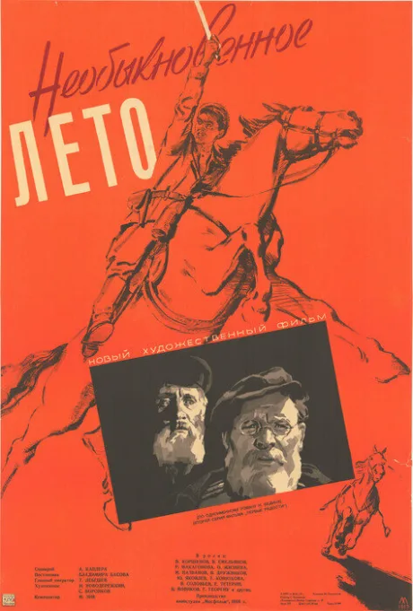 Необыкновенное лето — постер