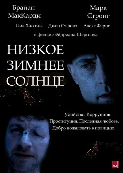 Низкое зимнее солнце — постер
