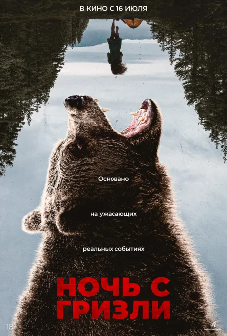 Ночь с гризли — постер