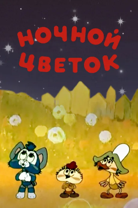 Ночной цветок — постер