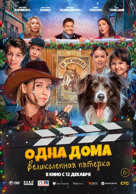 Одна дома: Великолепная пятерка — постер