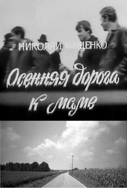 Осенняя дорога к маме — постер