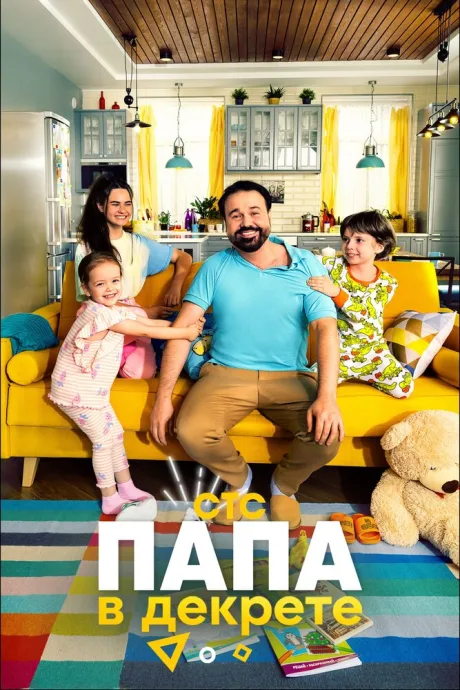 Папа в декрете — постер