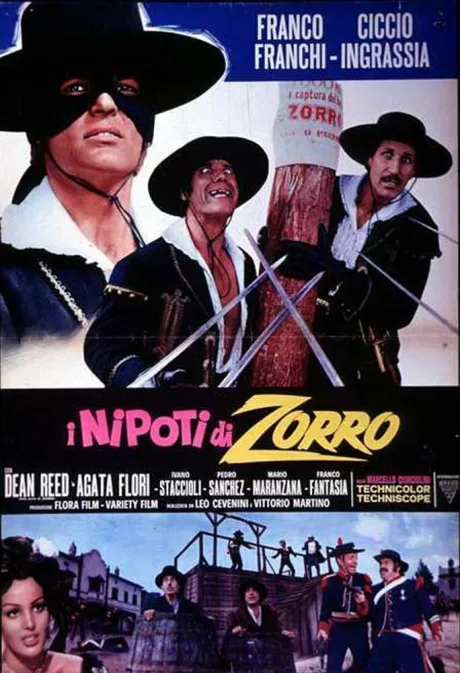 Племянники Зорро — постер