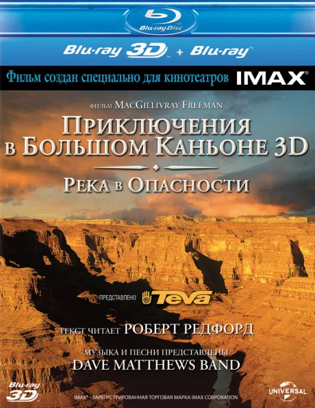 Приключение в Большом каньоне 3D: Река в опасности — постер