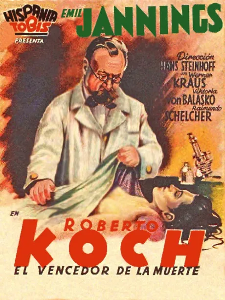 Роберт Кох, победитель смерти — постер