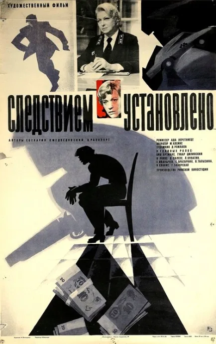 Следствием установлено — постер