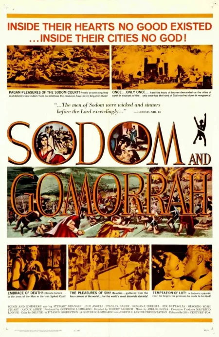 Содом и Гоморра — постер