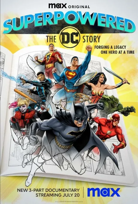 Супергерои: История DC — постер