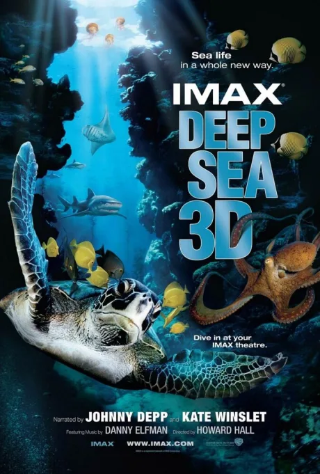 Тайны подводного мира 3D — постер