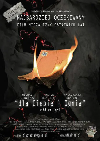 Тебе и огню — постер