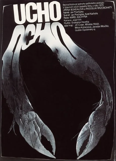 Ухо — постер