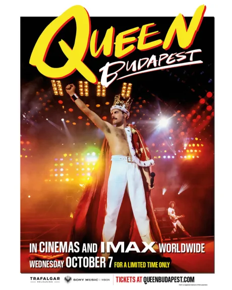 Волшебство Queen в Будапеште — постер