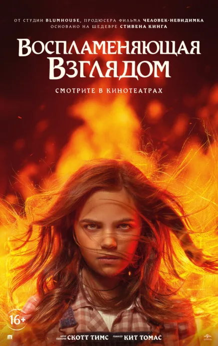 Воспламеняющая взглядом — постер