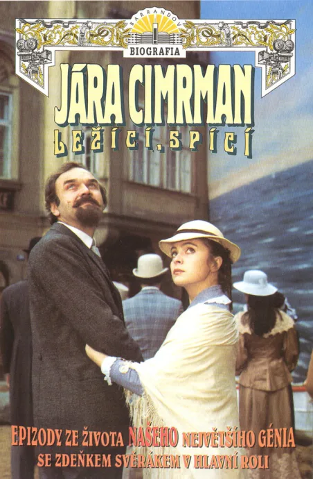 Яра Цимрман лежащий, спящий — постер
