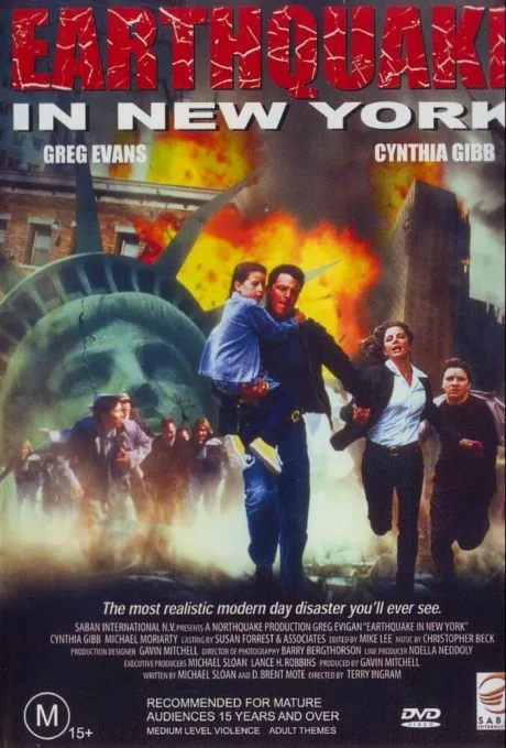 Землетрясение в Нью-Йорке — постер